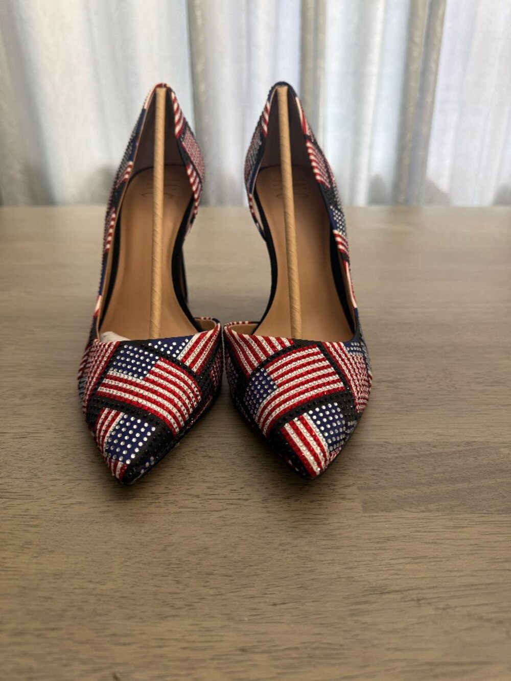 INC - International Concepts - American flag - Kenjay D’orsay pumps 10M NWT